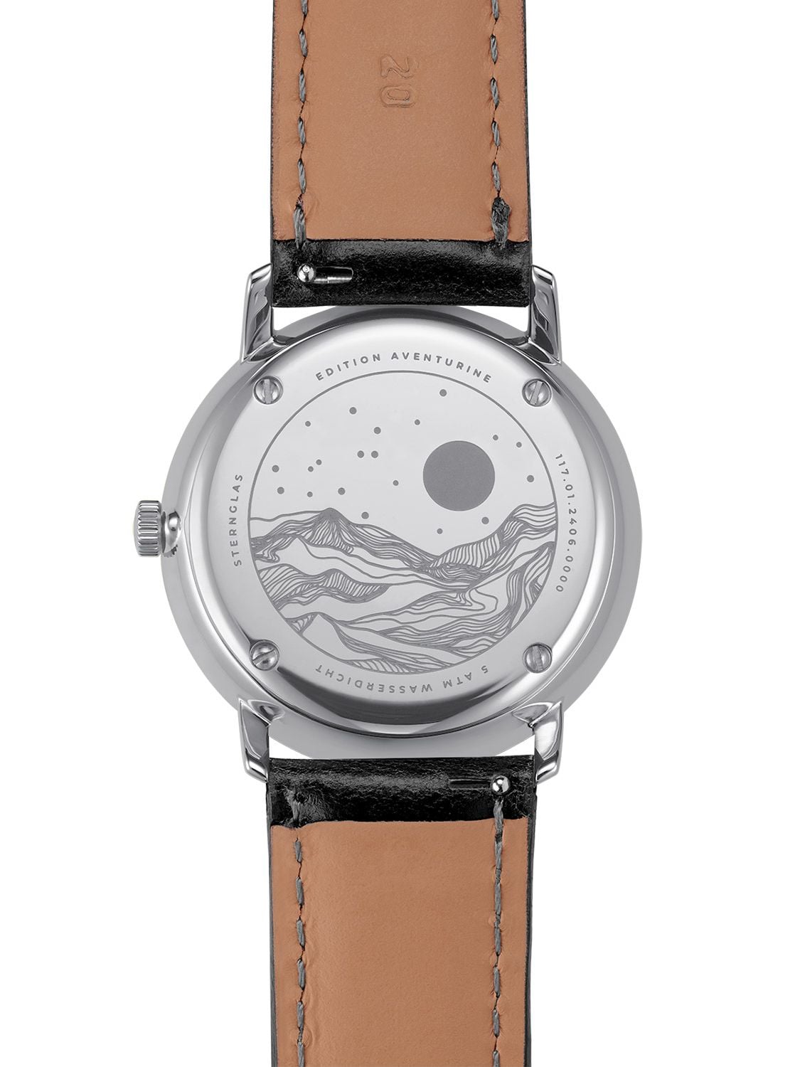 Sternglas Naos S01-NAN40-BR02 Herrenuhr • Saphirglas • Ronda