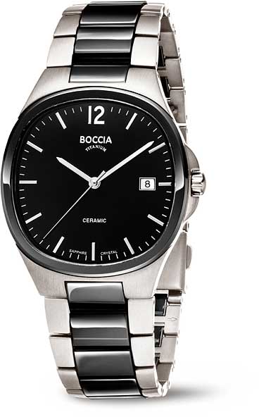 Damen/Herrenuhr - Boccia Modell: 3668-01