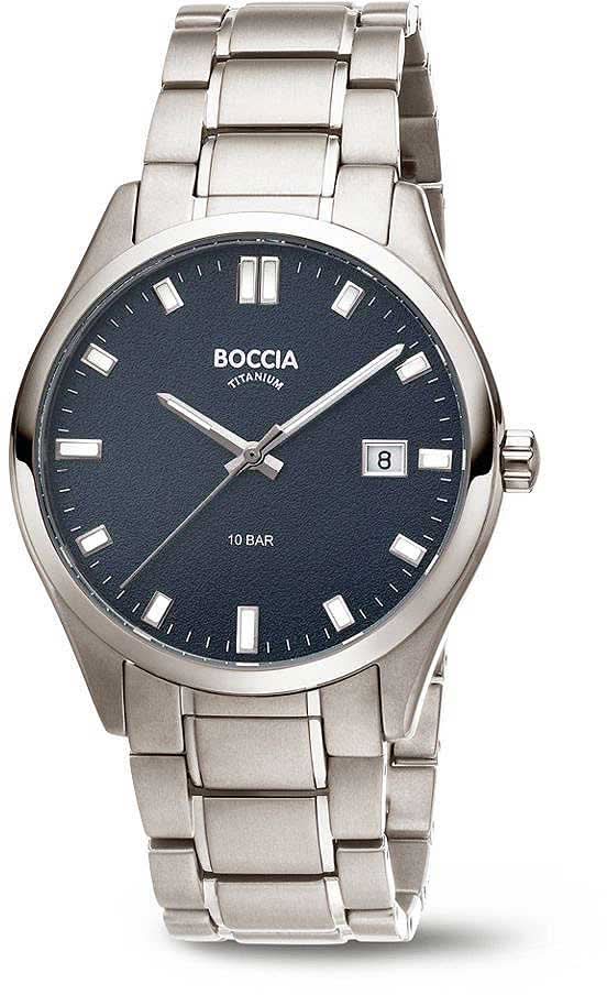 Boccia 3669-04 Men's Watch - Pure Titanium - Sapphire Glass