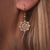 Aphonia Snowflake Wooden Core Model Earrings