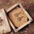 Aphonia Snowflake Wooden Core Model Earrings