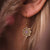 Aphonia Snowflake Wooden Core Model Earrings
