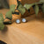 Shade Sun Stud Earrings with Blue Mother-of-Pearl Wood Core Model Jewelry