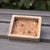 Scale Triangle Stud Earrings - Wood Core Model: Jewelry