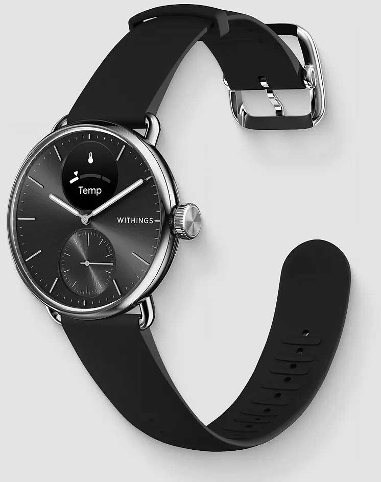 Withings ScanWatch 2 HWA10-MODEL 1-ALL-INT Unisex Watch • Clinically validated ECG • 35-day battery life