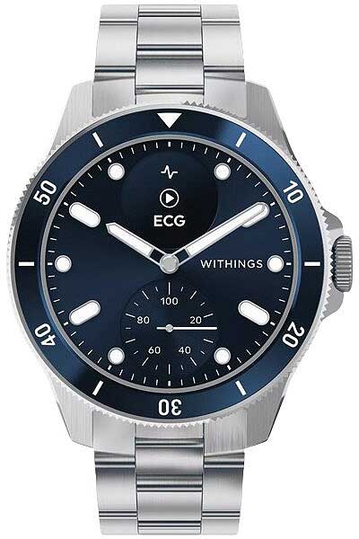 Nova blau Damen/Herrenuhr - Withings Modell: ScanWatch