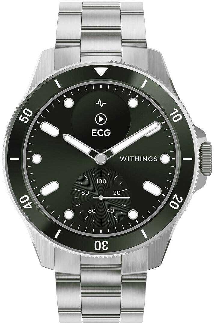 Withings ScanWatch Nova Unisex Uhr • Klinisch validierte Gesundheitsdaten • Saphirglas