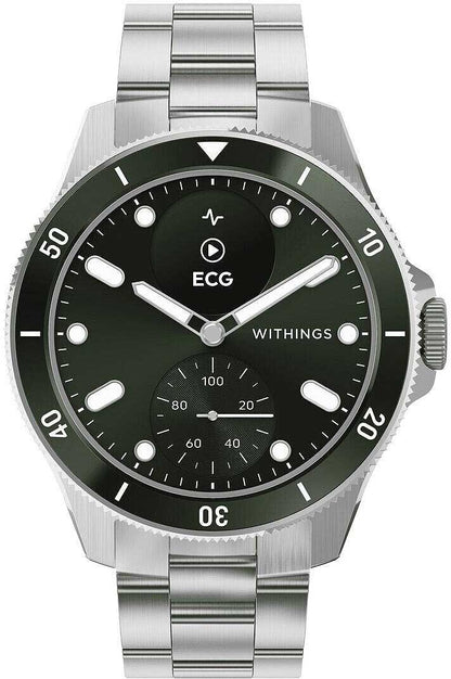 Withings ScanWatch Nova Unisex Uhr • Klinisch validierte Gesundheitsdaten • Saphirglas