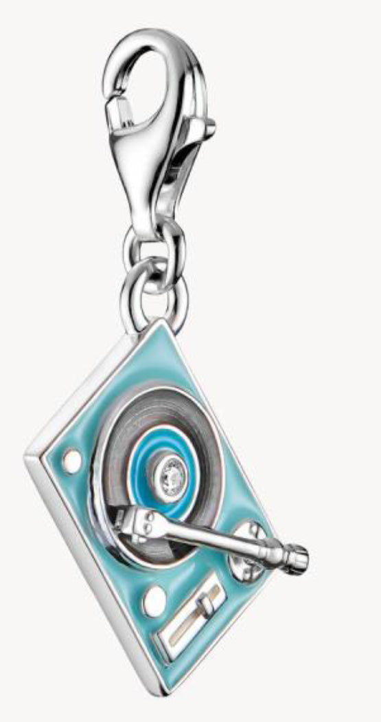 Thomas Sabo Charm-Anhänger Plattenspieler Silber