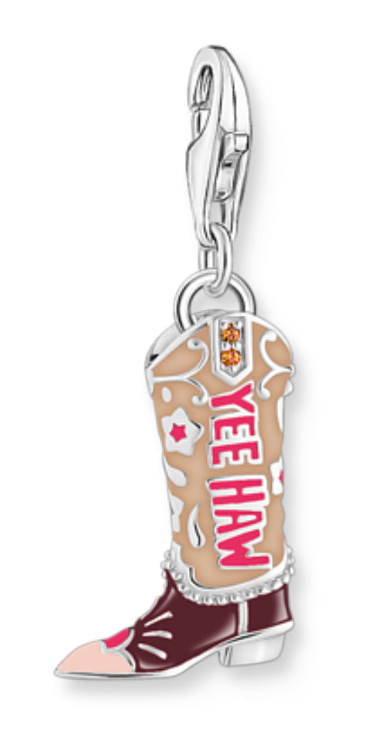 Thomas Sabo Charm-Anhänger Cowboy-Stiefel Silber