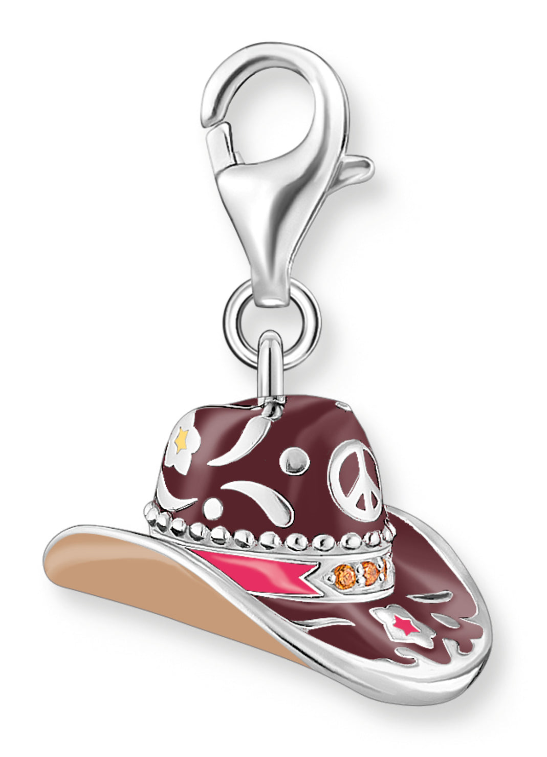 Thomas Sabo Charm Pendant Cowboy Hat Silver
