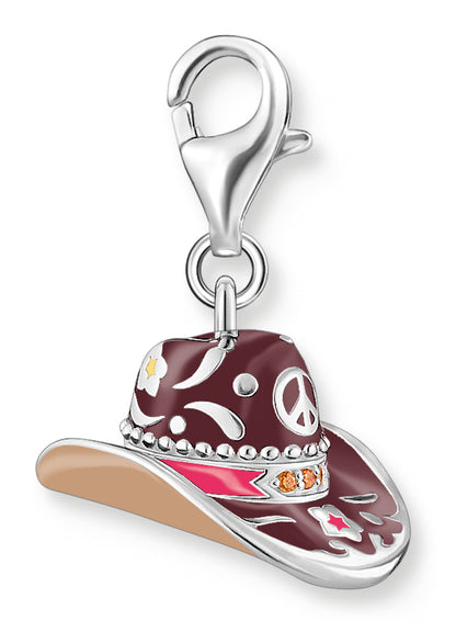 Thomas Sabo Charm Pendant Cowboy Hat Silver