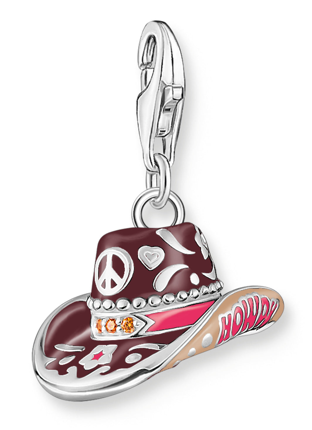 Thomas Sabo Charm Pendant Cowboy Hat Silver