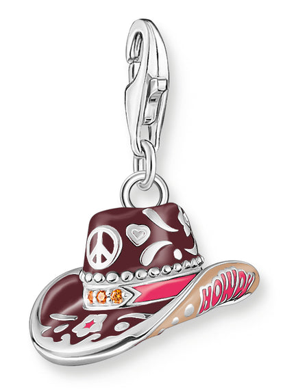 Thomas Sabo Charm Pendant Cowboy Hat Silver