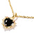 Thomas Sabo Charm-Anhänger Vintage-Herz schwarz Connect vergoldet