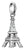 Thomas Sabo Charm Pendant Eiffel Tower Connect Silver
