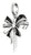 Thomas Sabo Charm-Anhänger Schleife schwarz Connect Silber