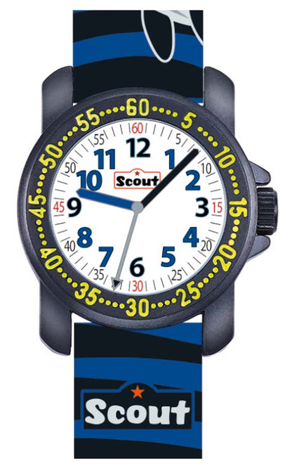 Scout 376.009 Jungen Uhr • Quarzwerk • Textilarmband