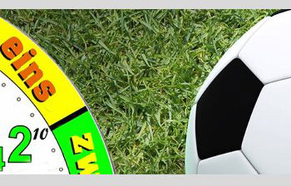 Dixtime Wanduhr 48x28 cm Aluminium • moderne 3D-Optik • geräuscharmes Quarzwerk