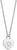 Stainless Steel Necklace with Heart Pendant - Bering Jewelry Model: 431-17-450
