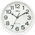 Atlanta Wall Clock 25.5 cm Ø Plastic • Radio-controlled • Modern Design