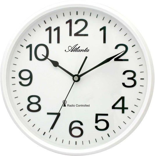 Wanduhr Gehäusedurchmesser 25,5 cm - Atlanta Modell: 4378/0