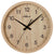 Atlanta Wanduhr 30,5 cm Ø Kunststoff • Funkwerk • Geräuscharm