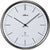Atlanta Wanduhr 29,5 cm Ø Metall • Funkgesteuerte Präzision • Lautloses Uhrwerk