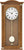 AMS Wall Clock 64x28 cm Wood • Radio-controlled • Westminster Chime