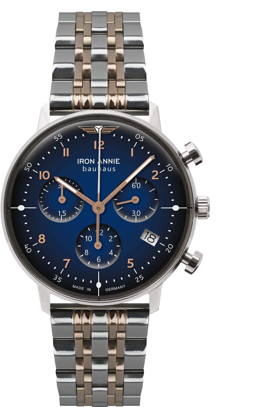 Iron Annie Bauhaus Lady 5089MB-3 Women's Watch • Quartz • Chronograph