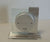 AMS Tischuhr 16x17x6 cm Metall • Modernes Funkwerk • Elegantes Design