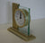AMS Tischuhr 16x17x6 cm Metall • Funkwerk • Modernes Design