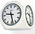 Peweta Wall Clock 50x50x50 cm Metal • Radio Controlled • Made in Germany