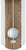 AMS Wall Clock 60x22x7 cm Wood • Radio-Controlled • Modern Design