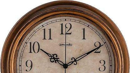 Artvendis 5575B Wanduhr Gartenuhr Funkwanduhr