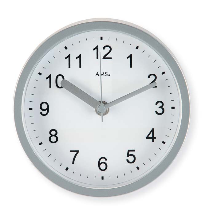 Funkwanduhr modern Kunststoffgehäuse 16 cm - AMS Modell: 5926