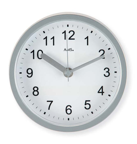 Funkwanduhr modern Kunststoffgehäuse 16 cm - AMS Modell: 5926