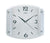Funkwanduhr modern 30 x 26 x 5 cm - AMS Modell: 5938
