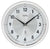 AMS Wall Clock 30 cm Ø Plastic • Precise Radio-Controlled Movement • Modern Design