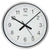 AMS Wall Clock 60 cm Ø Aluminum • Radio-Controlled • Modern Design