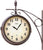 AMS Wanduhr 44x38x10 cm Metall • Modernes Design • Wetterfest