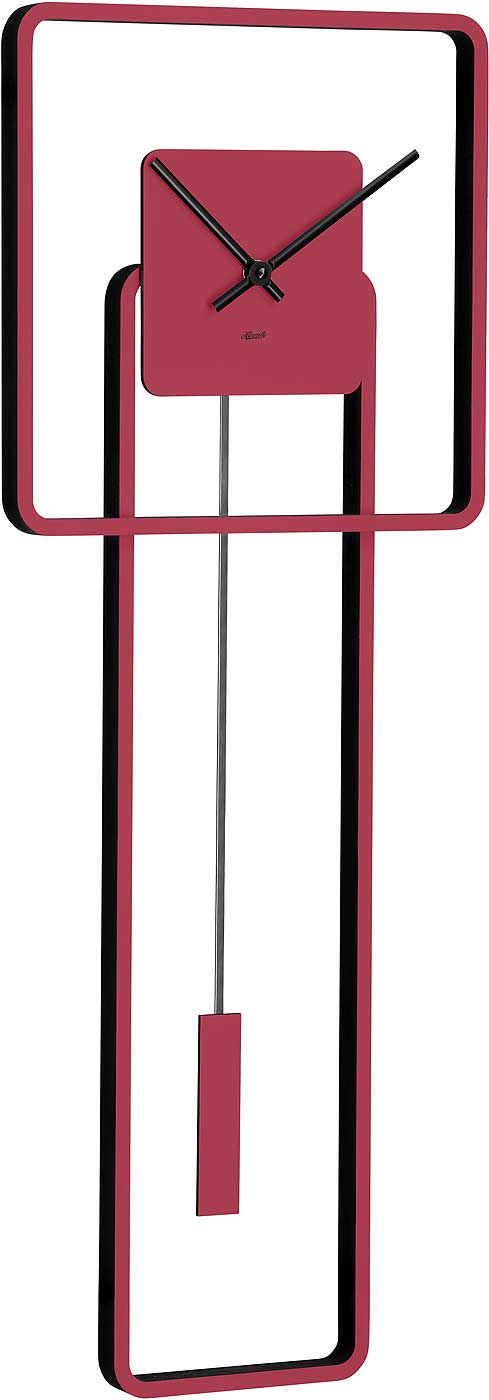 Hermle Wanduhr 53,34x25,4x12,7 cm MDF • Puristisches Design • Zuverlässiges Quarzwerk