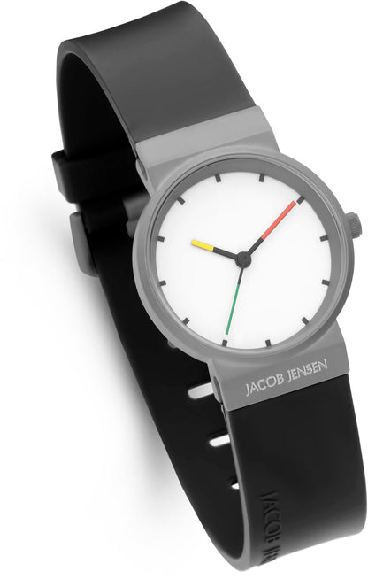 Jacob Jensen JACOB-JENSEN Herren Uhr • Präzises Quarz-Uhrwerk • Saphirglas & Titan