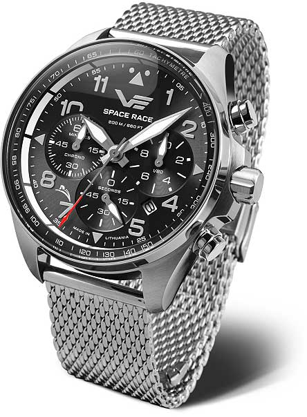Vostok Europe Space Race 6S20-325A741B Herrenuhr • 20 ATM Wasserdicht • K1 Sicherheitsglas