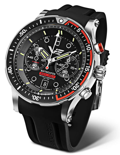 Vostok Europe Batiscafos 6S21-511A771 Men's Watch • Tritium Illumination • 30 ATM