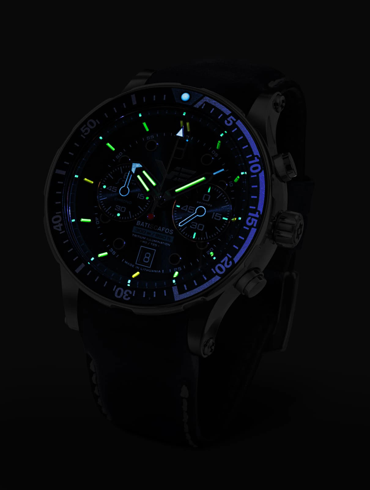 Herrenuhr - Serie: Batiscafos Chrono Automatik - Vostok Europe Modell: 6S21-511A772B