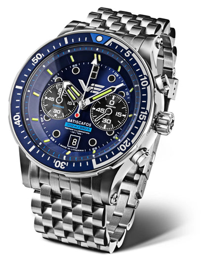 Herrenuhr - Serie: Batiscafos Chrono Automatik - Vostok Europe Modell: 6S21-511A772B