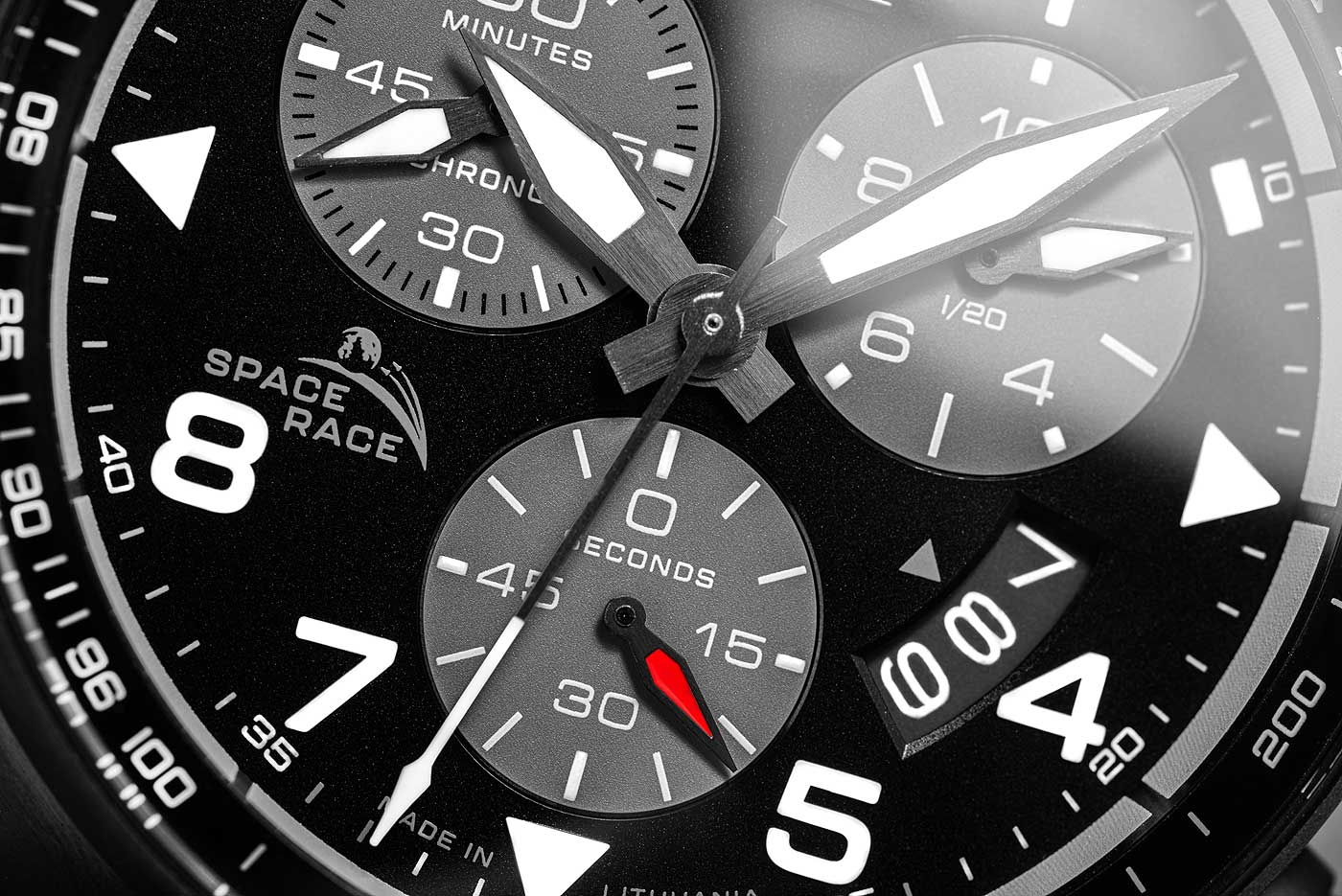Vostok Europe Space Race 6S30-325C744B Herrenuhr • K1 Sicherheitsglas • 20 ATM