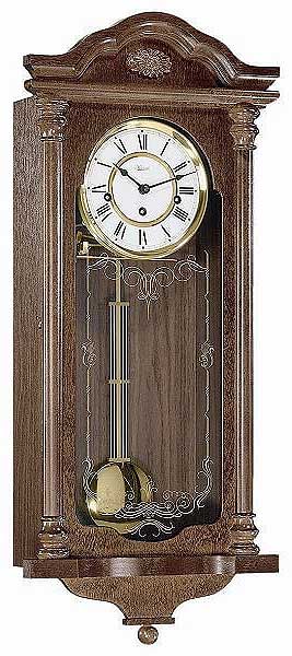 Pendeluhr Nussbaum 1/2 Stundenschlag - Hermle Modell: 70509-030141