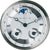 Hermle Wanduhr 78,5x22x11,5 cm Holz • Mechanisches Uhrwerk • Ewiger Kalender
